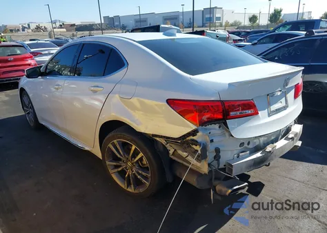 2019 Acura Tlx Advance Pkg из США, поврежденный, VIN 19UUB2F83KA009732
